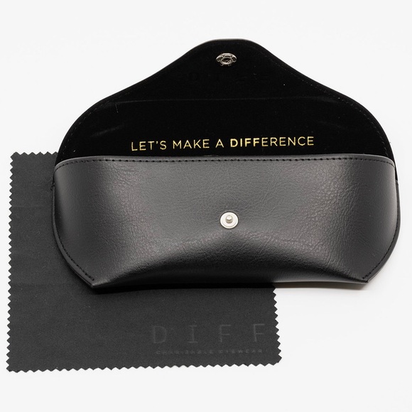 DIFF Remi II Pink Velvet Frame Grey Gradient Lenses NWT - Picture 7 of 8